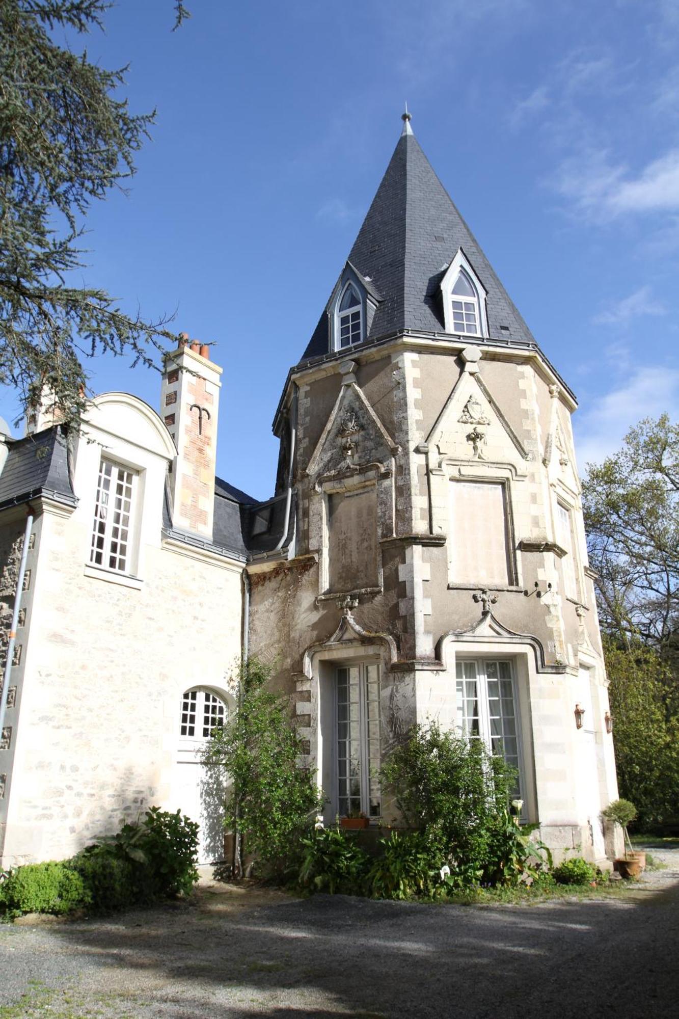 Chateau Du Bois De La Noe Bouaye Exterior photo